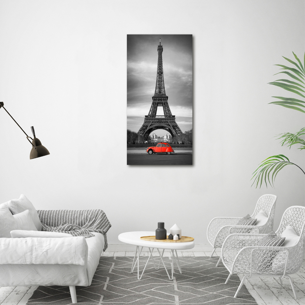 Tableau sur verre acrylique Tour Eiffel Paris