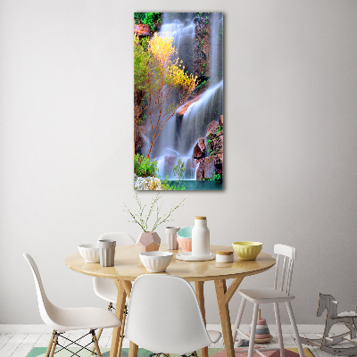 Tableau verre acrylique Cascade