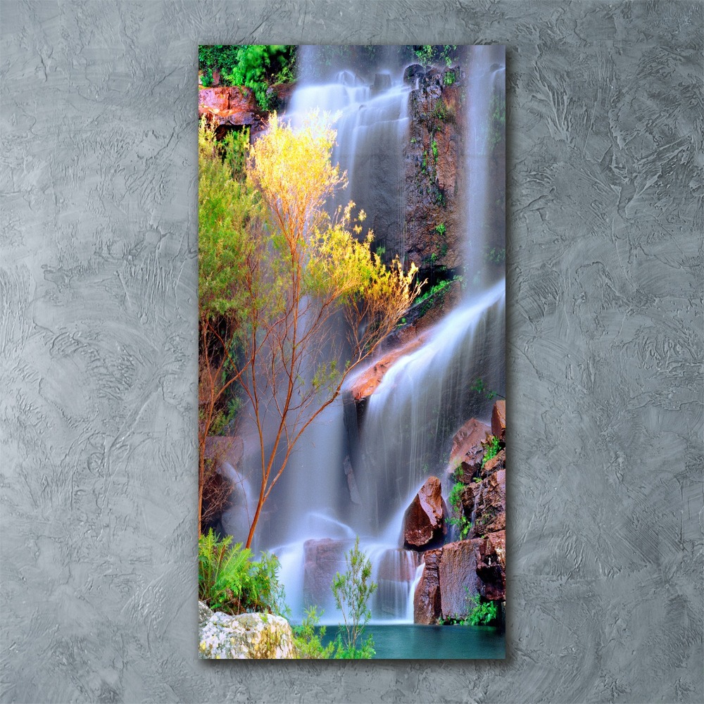 Tableau verre acrylique Cascade