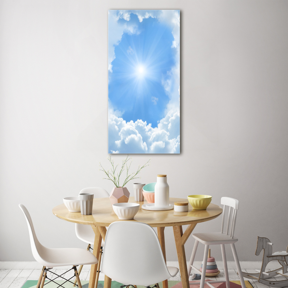 Tableau acrylique Nuages dans le ciel