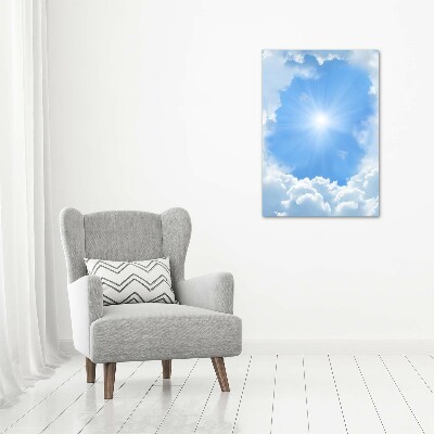 Tableau acrylique Nuages dans le ciel