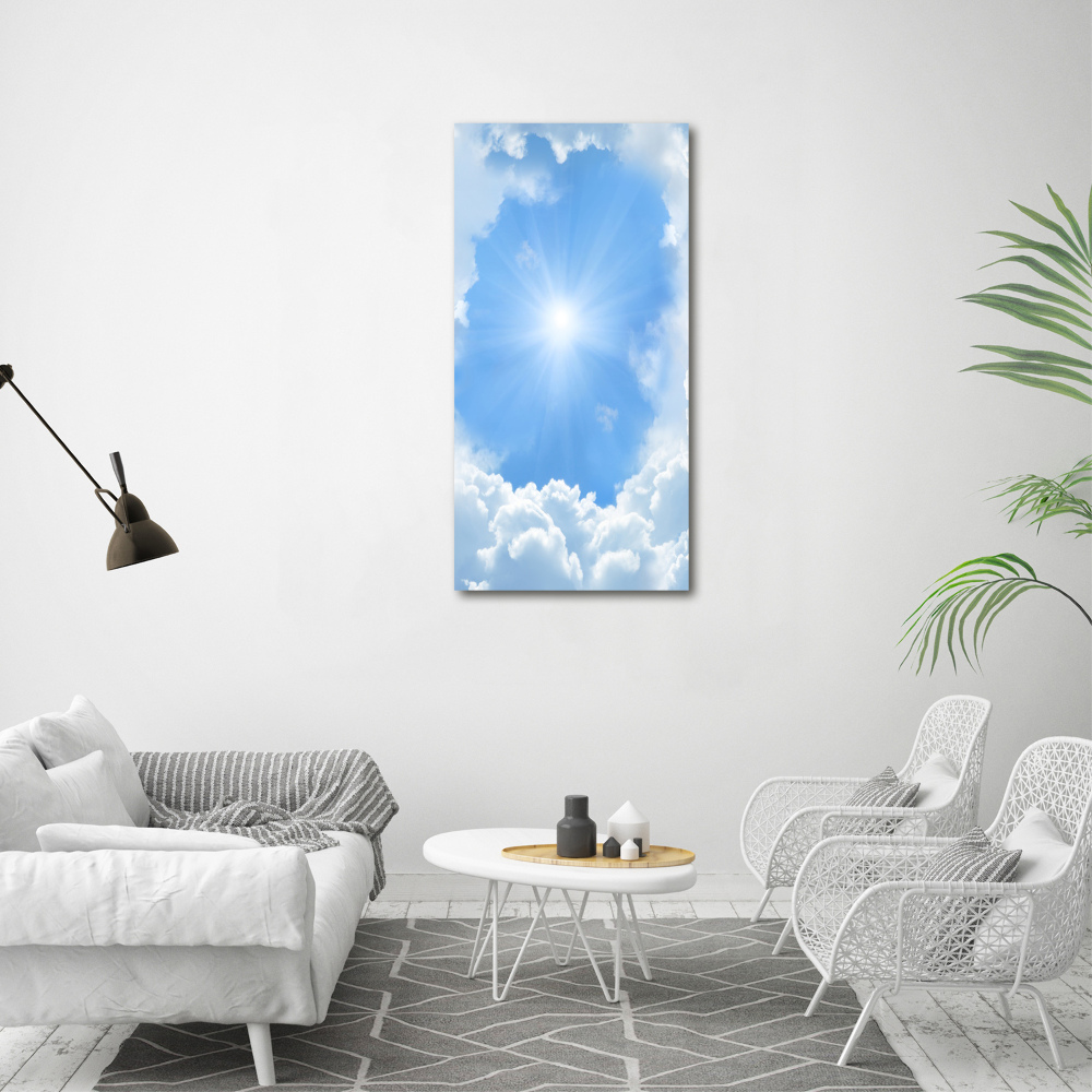 Tableau acrylique Nuages dans le ciel