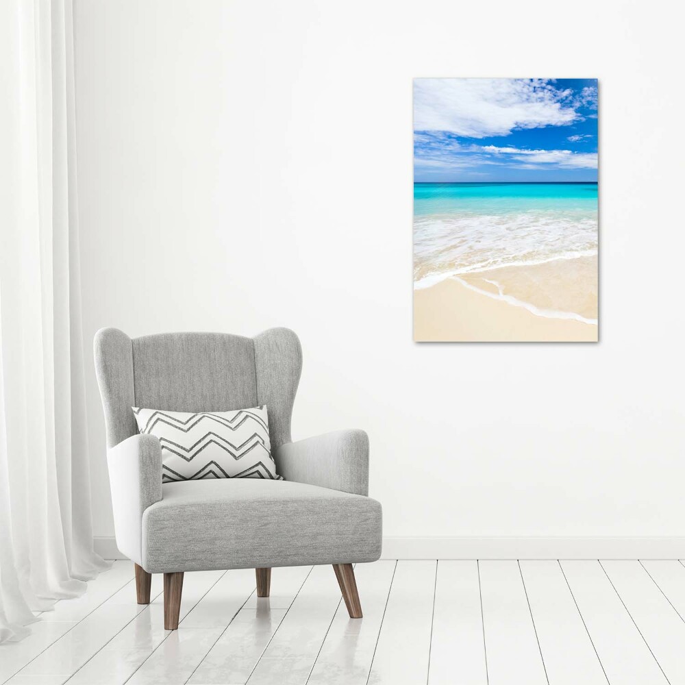 Tableau sur verre acrylique Plage exotique ocean