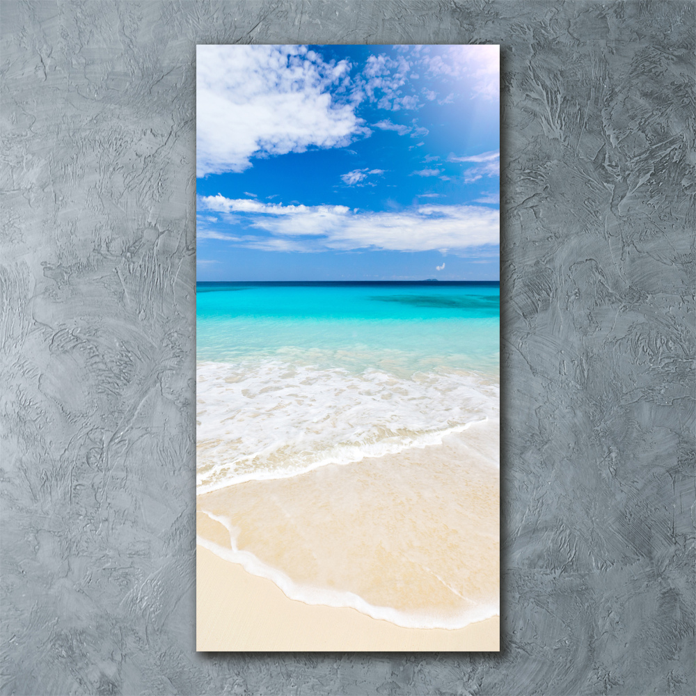 Tableau sur verre acrylique Plage exotique ocean