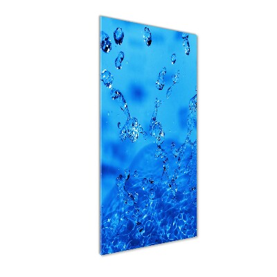 Acrylique tableau Gouttes d'eau