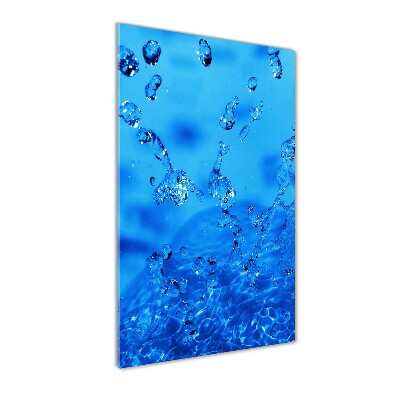 Acrylique tableau Gouttes d'eau