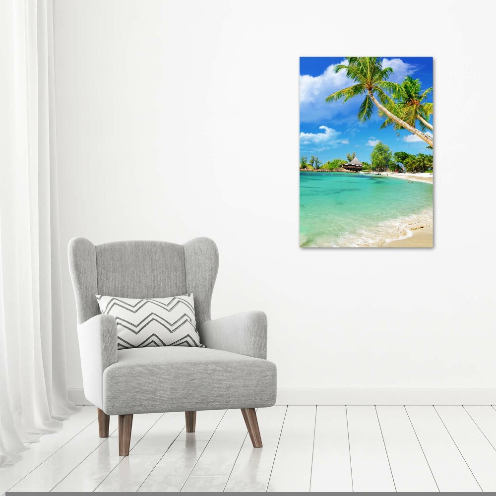 Tableau acrylique Plage tropicale ocean