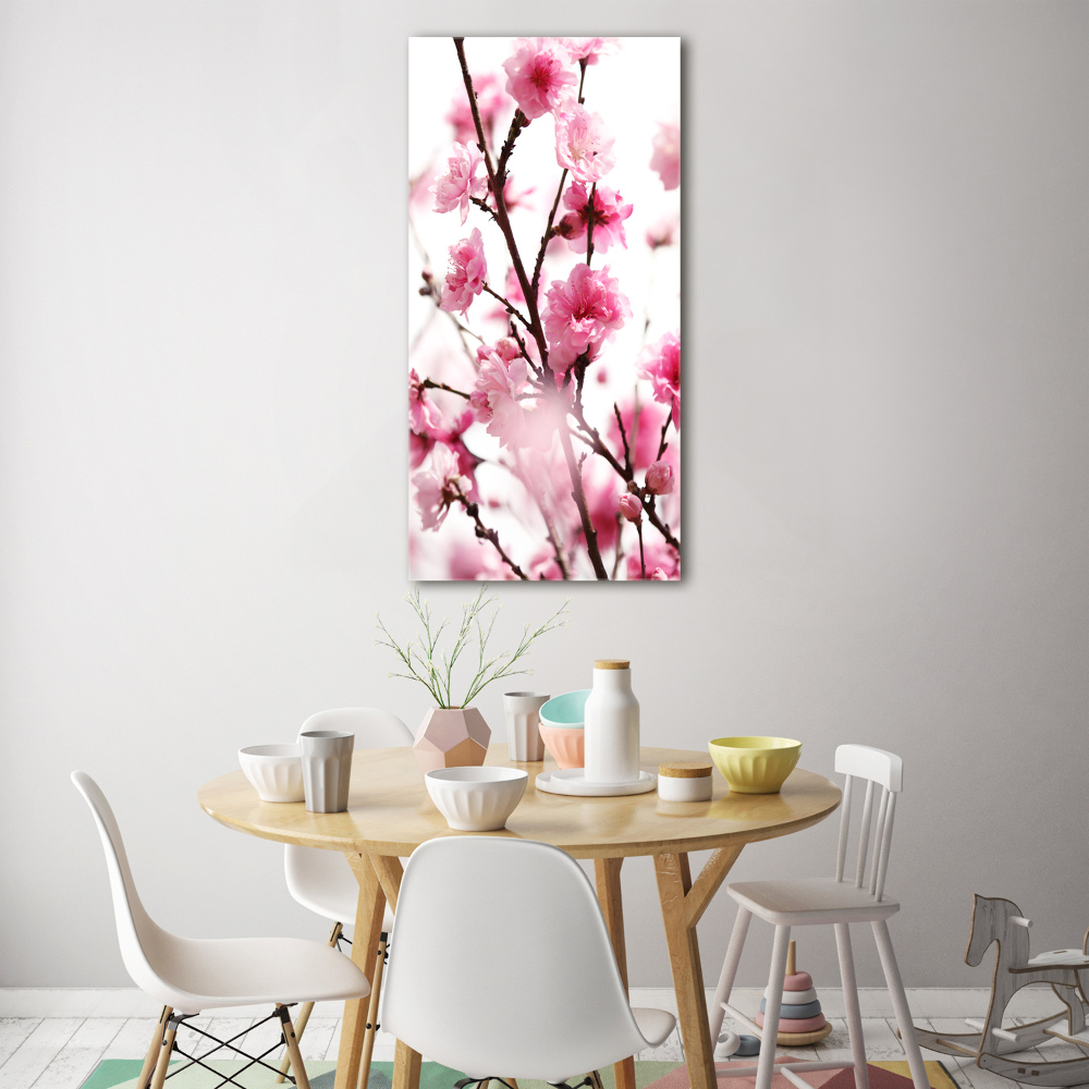 Tableau en acrylique Fleurs de prunier