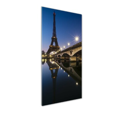 Tableau verre acrylique Architecture Tour Eiffel France