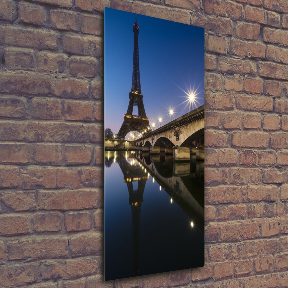 Tableau verre acrylique Architecture Tour Eiffel France