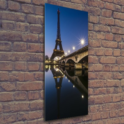 Tableau verre acrylique Architecture Tour Eiffel France