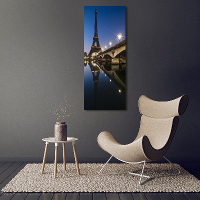 Tableau verre acrylique Architecture Tour Eiffel France