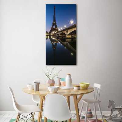 Tableau verre acrylique Architecture Tour Eiffel France