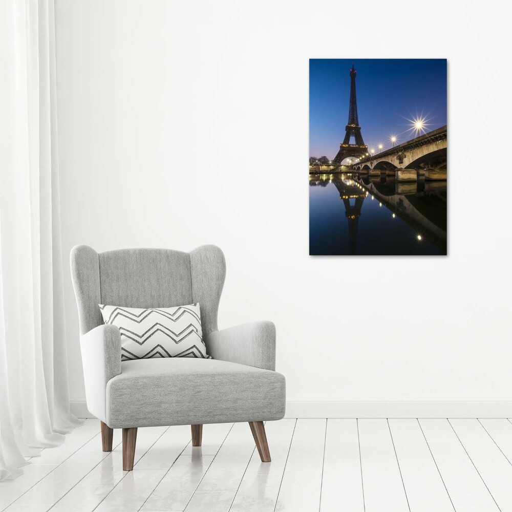 Tableau verre acrylique Architecture Tour Eiffel France