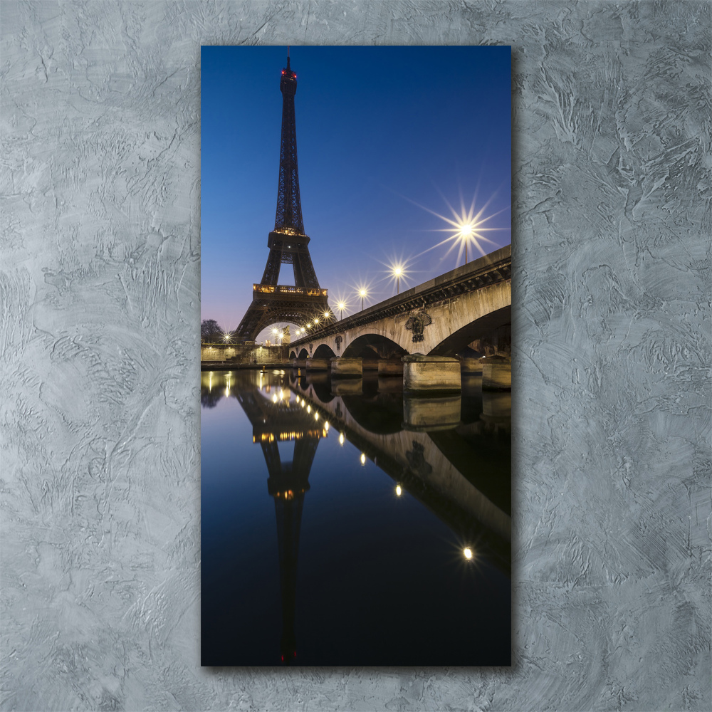 Tableau verre acrylique Architecture Tour Eiffel France