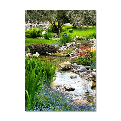 Tableau acrylique Jardin asiatique