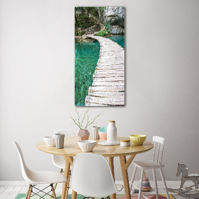 Tableau acrylique Lacs de Plitvice