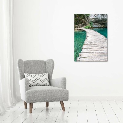 Tableau acrylique Lacs de Plitvice