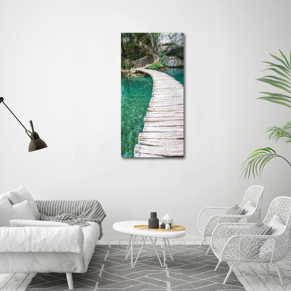 Tableau acrylique Lacs de Plitvice