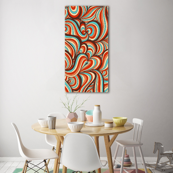 Tableau en acrylique Motif tourbillonnant