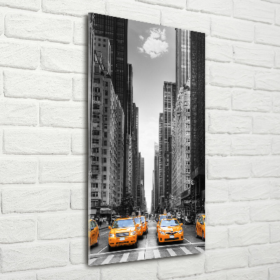 Tableau en acrylique Taxi New York