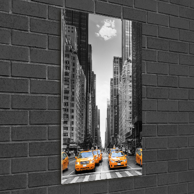 Tableau en acrylique Taxi New York