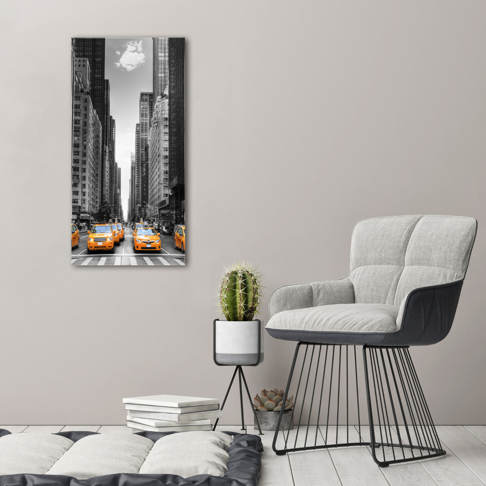 Tableau en acrylique Taxi New York