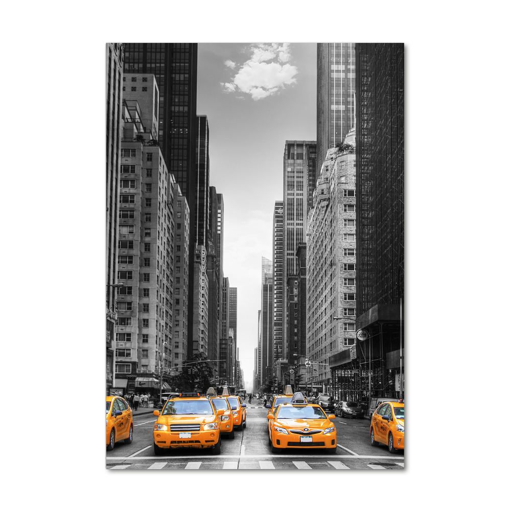 Tableau en acrylique Taxi New York