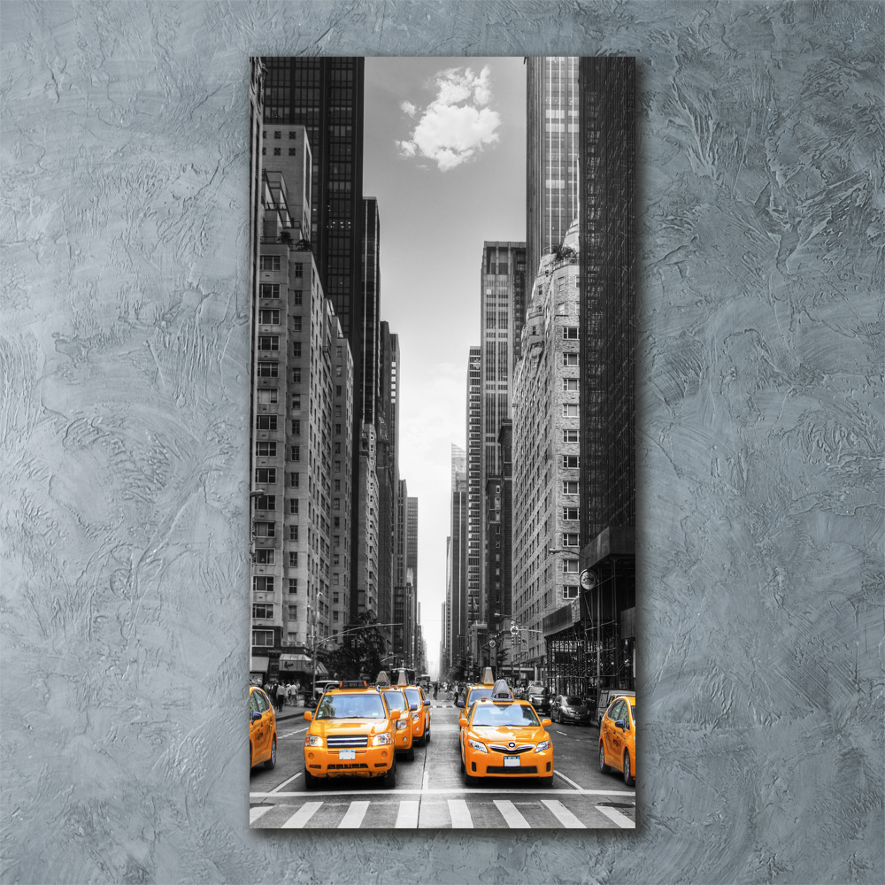 Tableau en acrylique Taxi New York