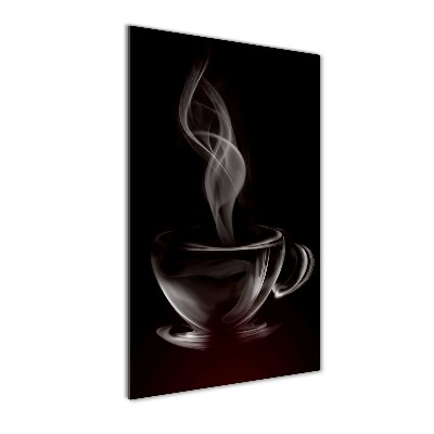 Tableau verre acrylique Café aromatique