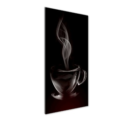 Tableau verre acrylique Café aromatique