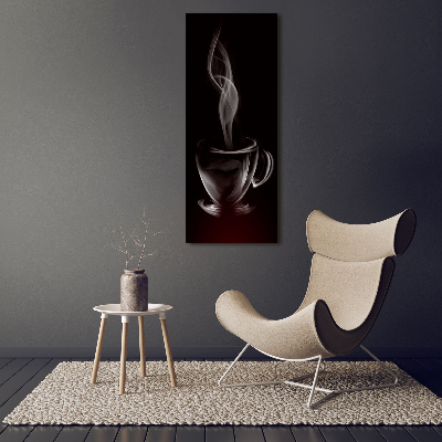 Tableau verre acrylique Café aromatique