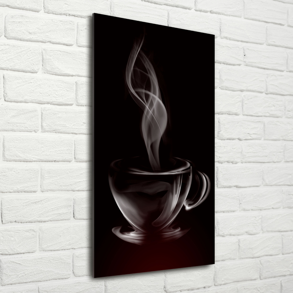 Tableau verre acrylique Café aromatique