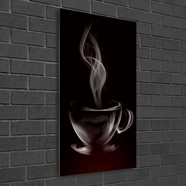 Tableau verre acrylique Café aromatique