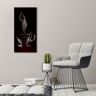 Tableau verre acrylique Café aromatique