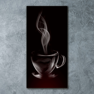 Tableau verre acrylique Café aromatique