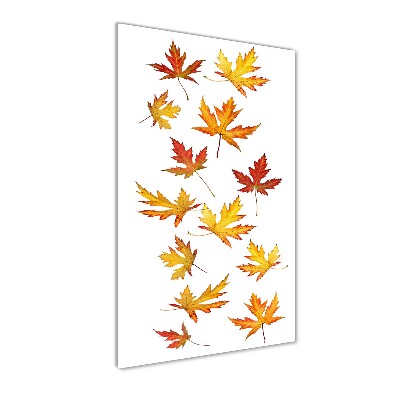 Acrylique tableau Feuilles d'automne