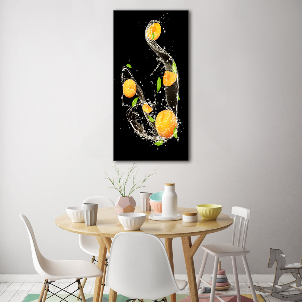 Tableau en acrylique Oranges