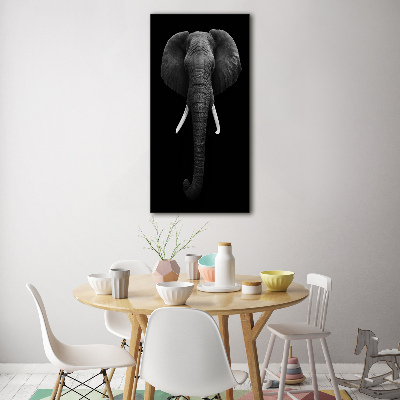 Tableau en acrylique Éléphant d'Afrique