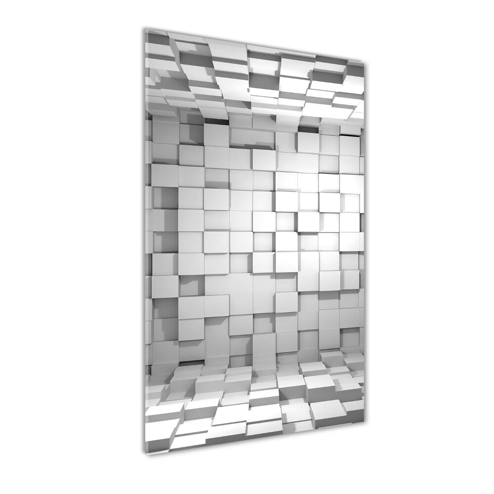 Tableau verre acrylique Cubes