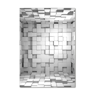 Tableau verre acrylique Cubes