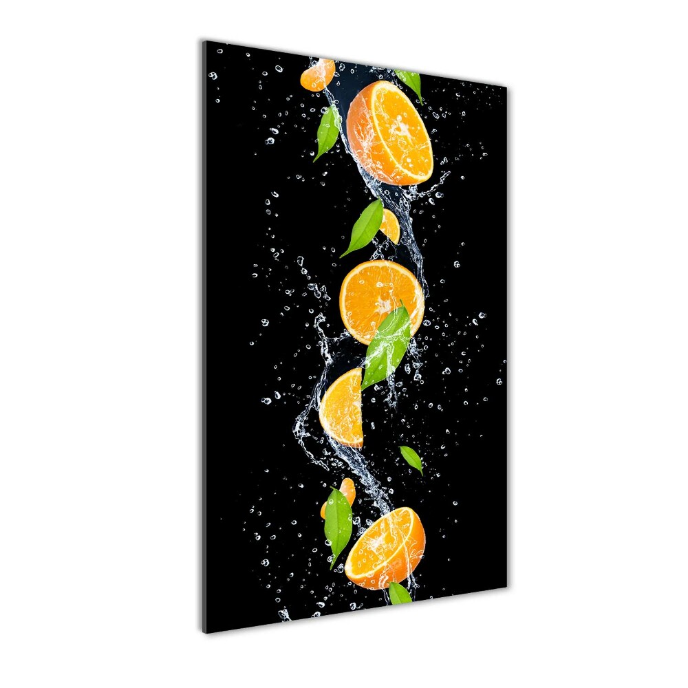 Tableau acrylique Oranges