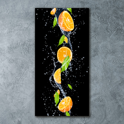 Tableau acrylique Oranges