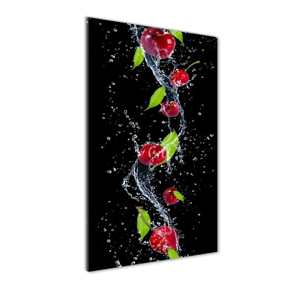 Tableau en acrylique Cerises