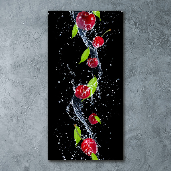 Tableau en acrylique Cerises