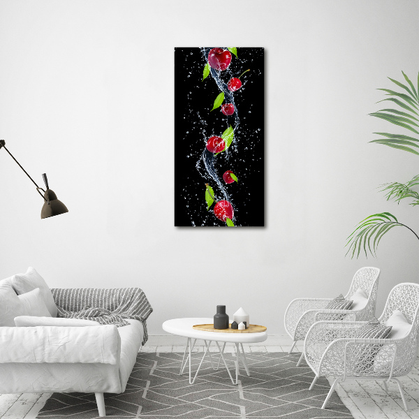 Tableau en acrylique Cerises