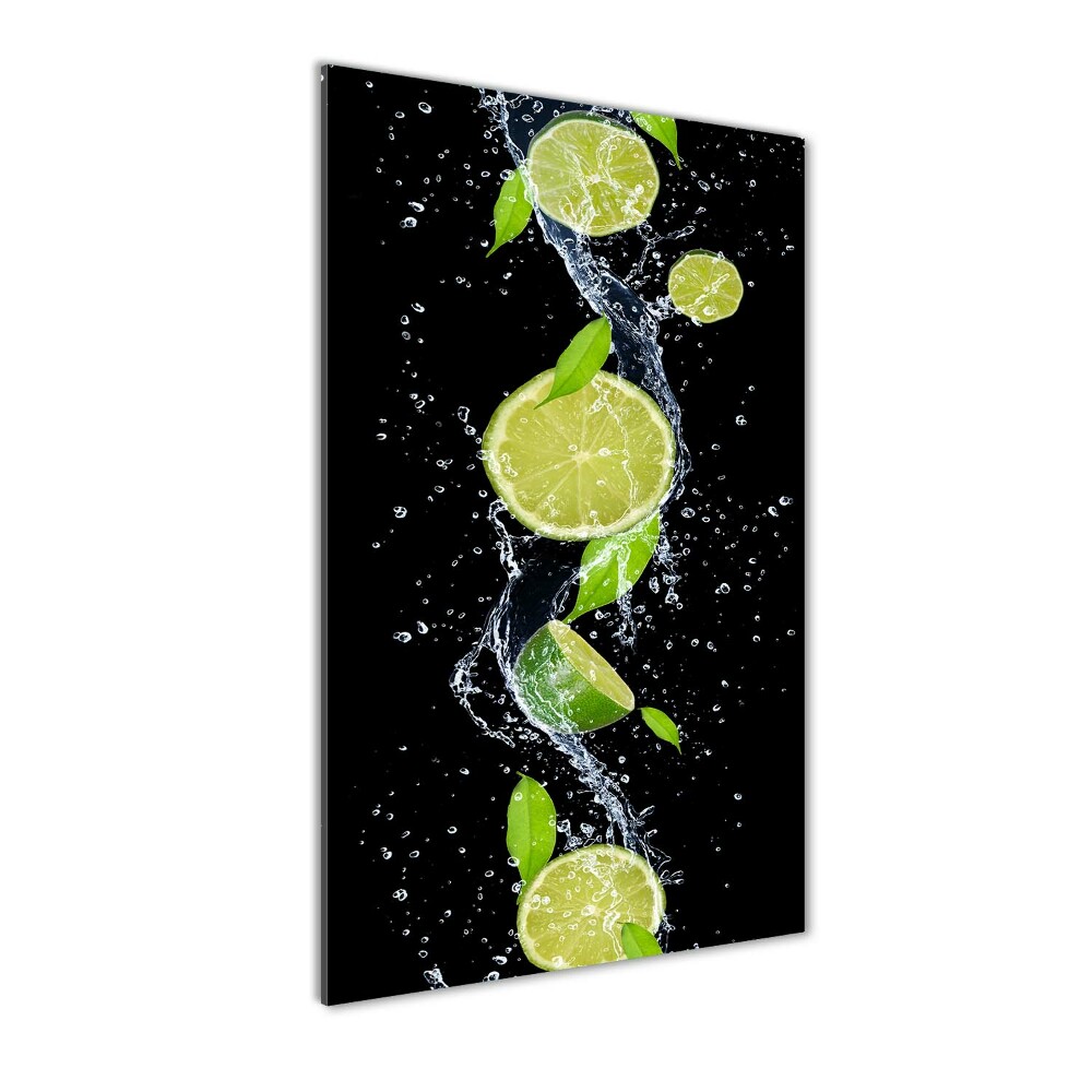 Tableau acrylique Citrons verts