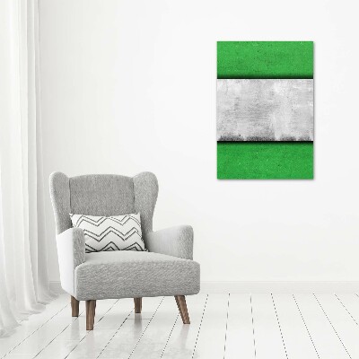 Tableau en acrylique Mur vert