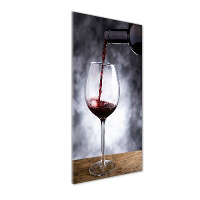 Tableau acrylique Vin rouge