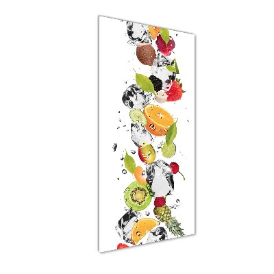 Acrylique tableau Fruits et eau